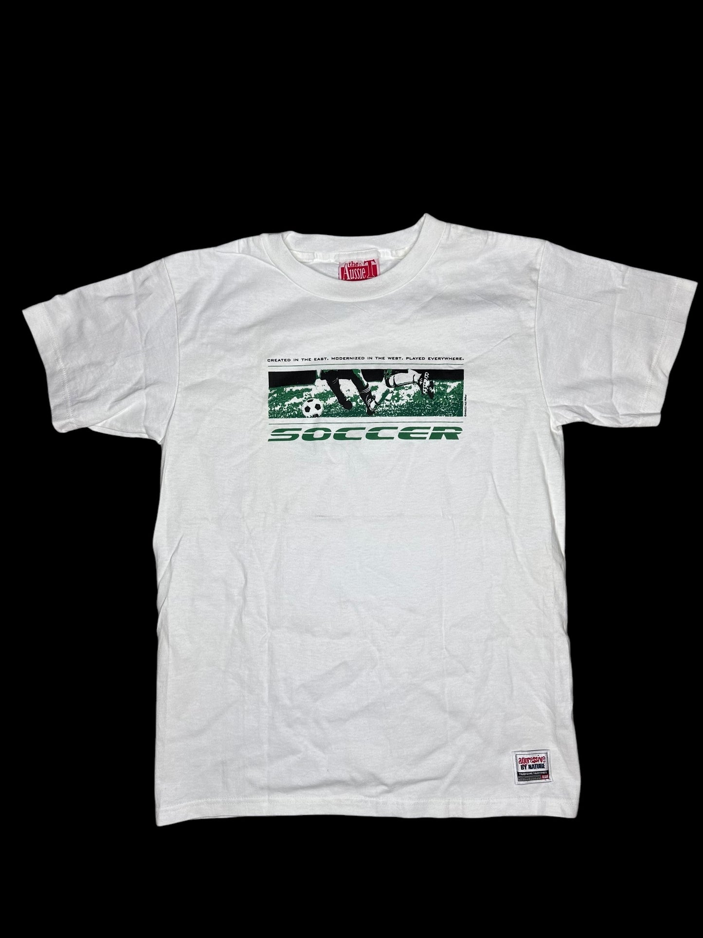 Soccer Box Logo Promo Shirt 90s