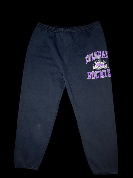 Colorado Rockies Logo 7 Sweatpants 90s