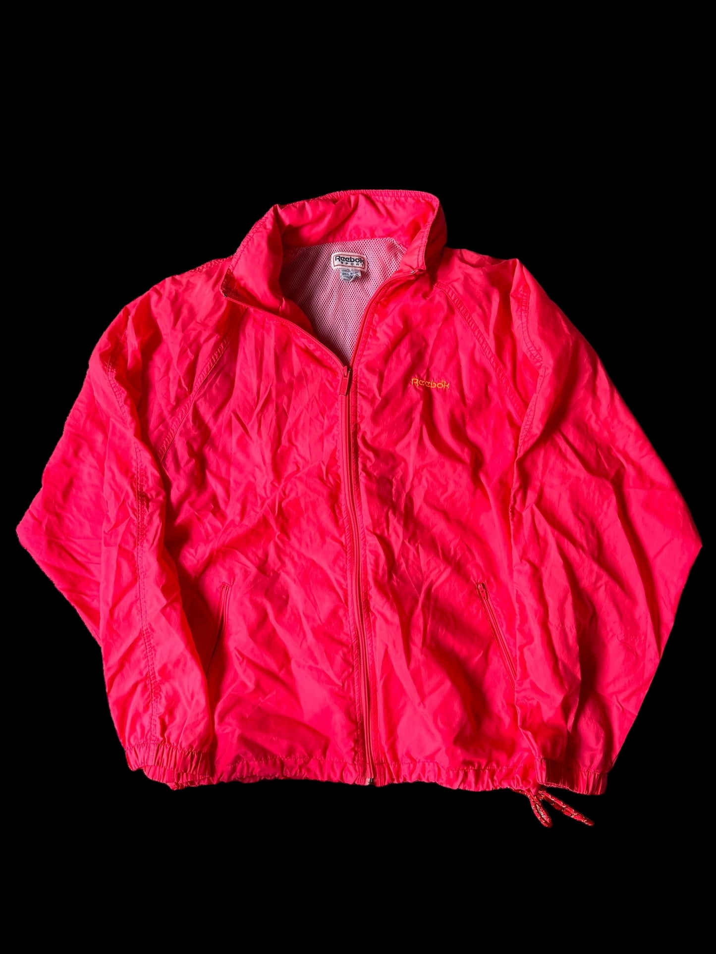 Reebok Classic Hot Pink Windbreaker 1990s