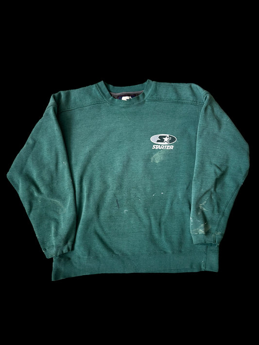 Starter Paint Stained Crewneck 90s