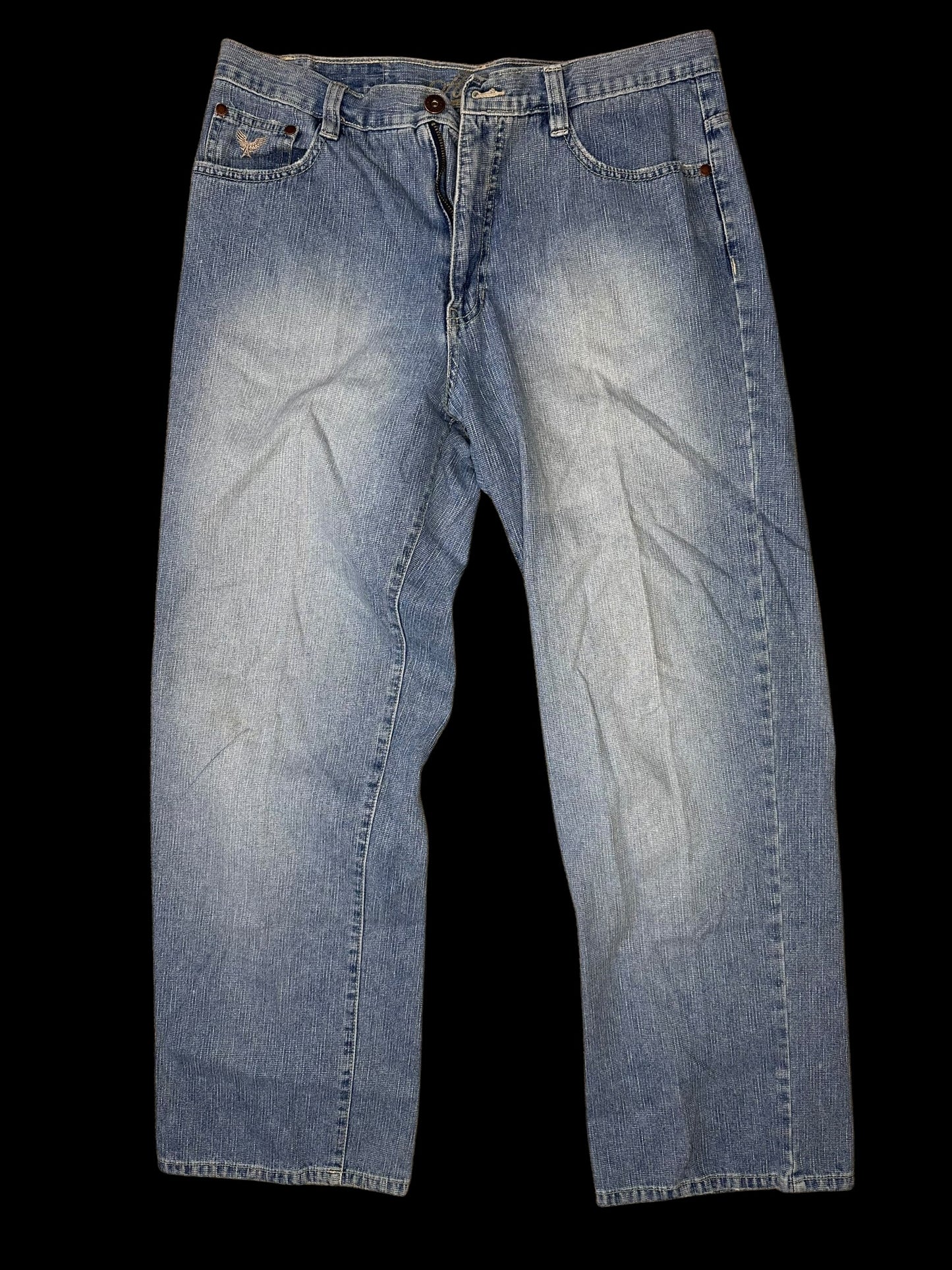 Avirex Baggy Denim Jeans 2000s