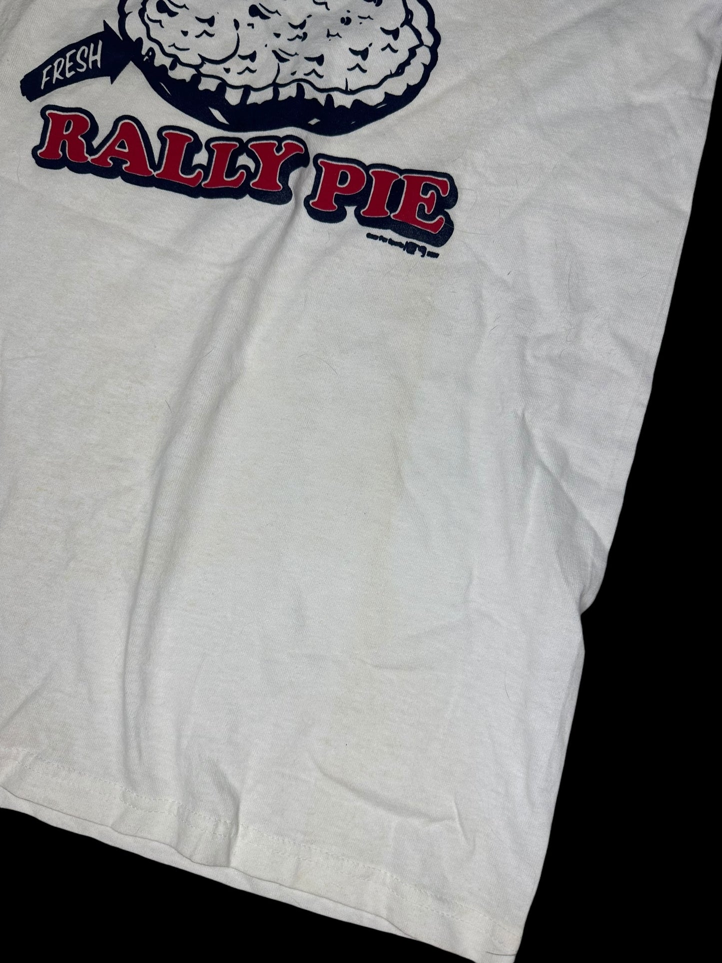 Cleveland Indians Rally Pie Shirt 2000s