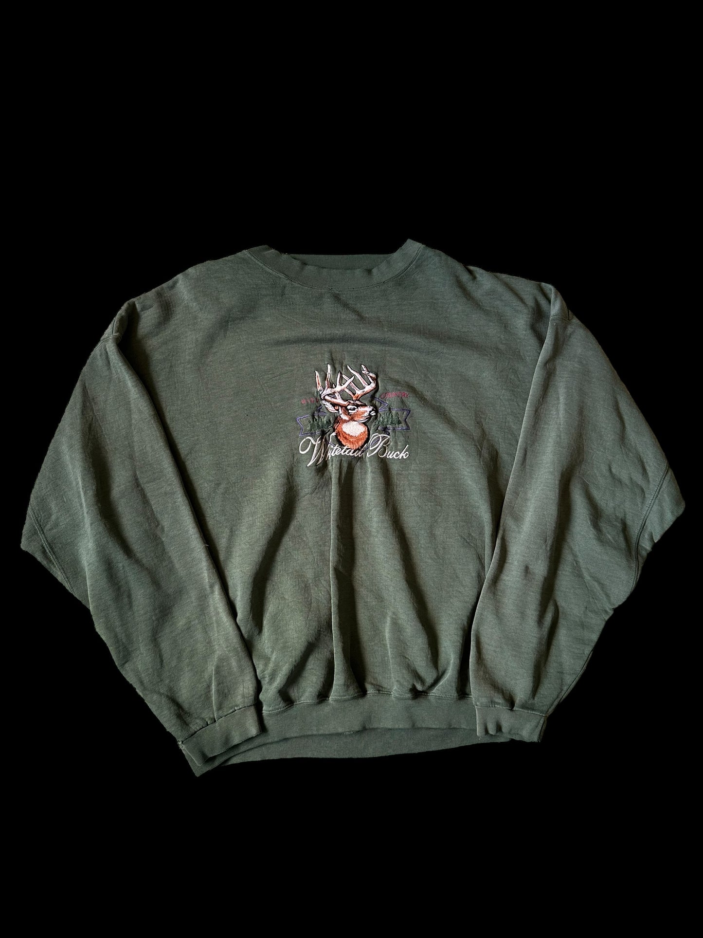 Whitetail Buck Crewneck 90s