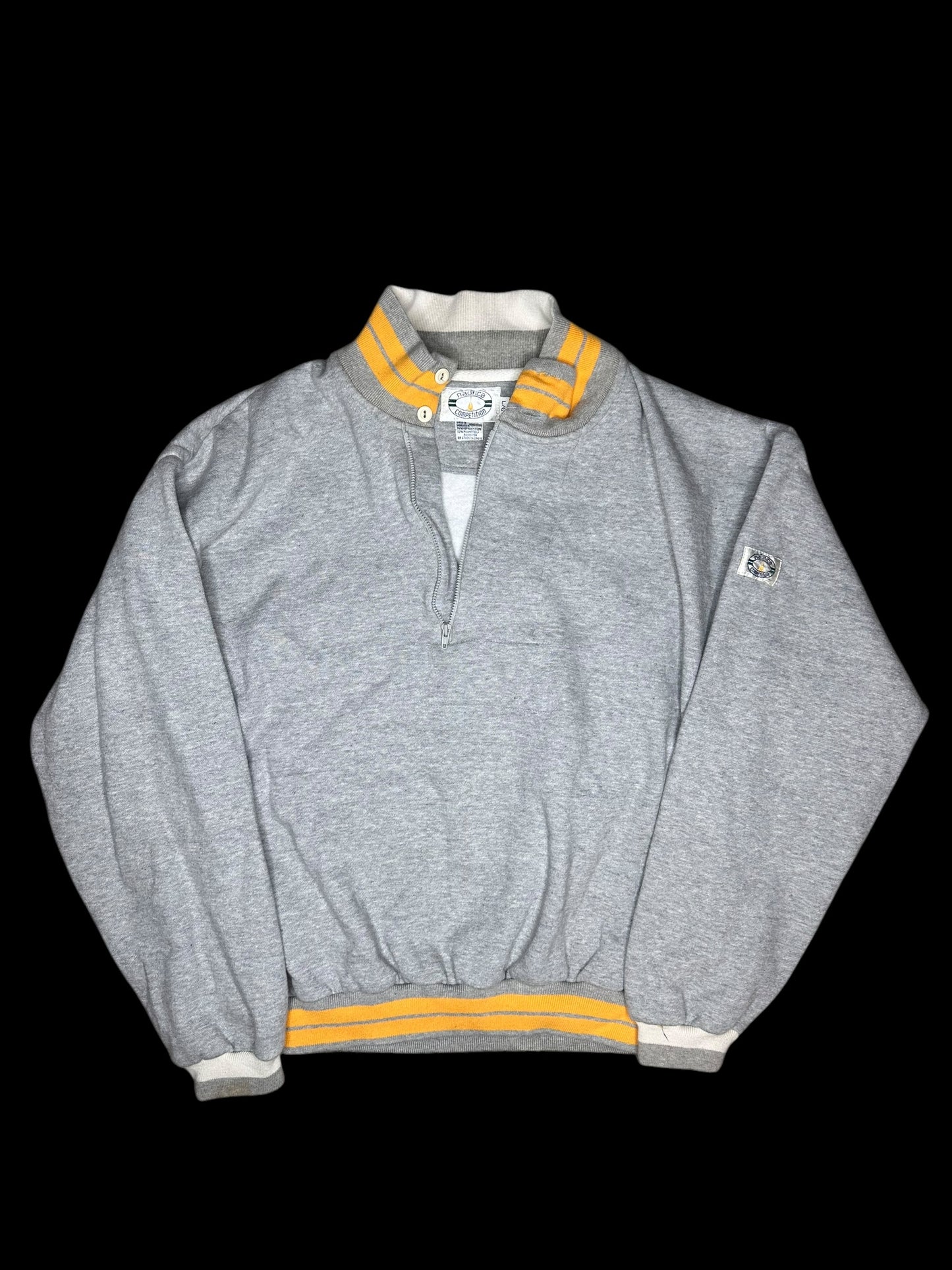 Nautica Competition Quarter Zip Pullover 90s