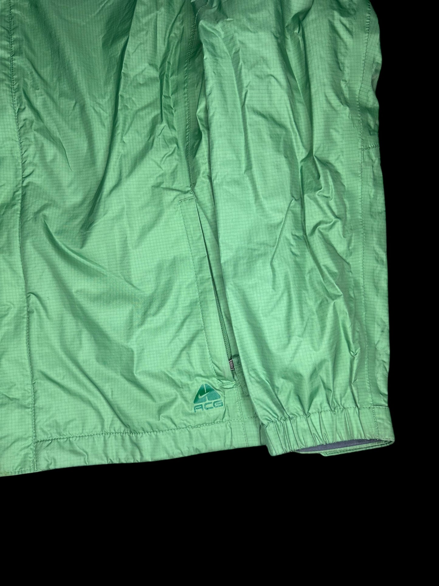 Nike ACG Green Windbreaker Jacket 2000s