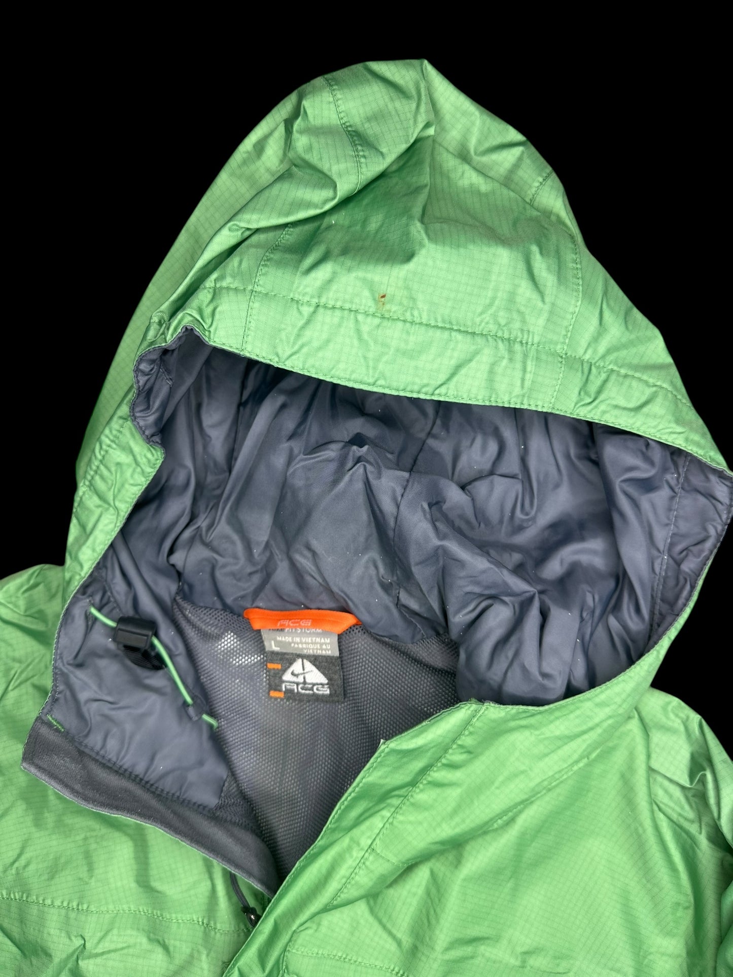 Nike ACG Green Windbreaker Jacket 2000s