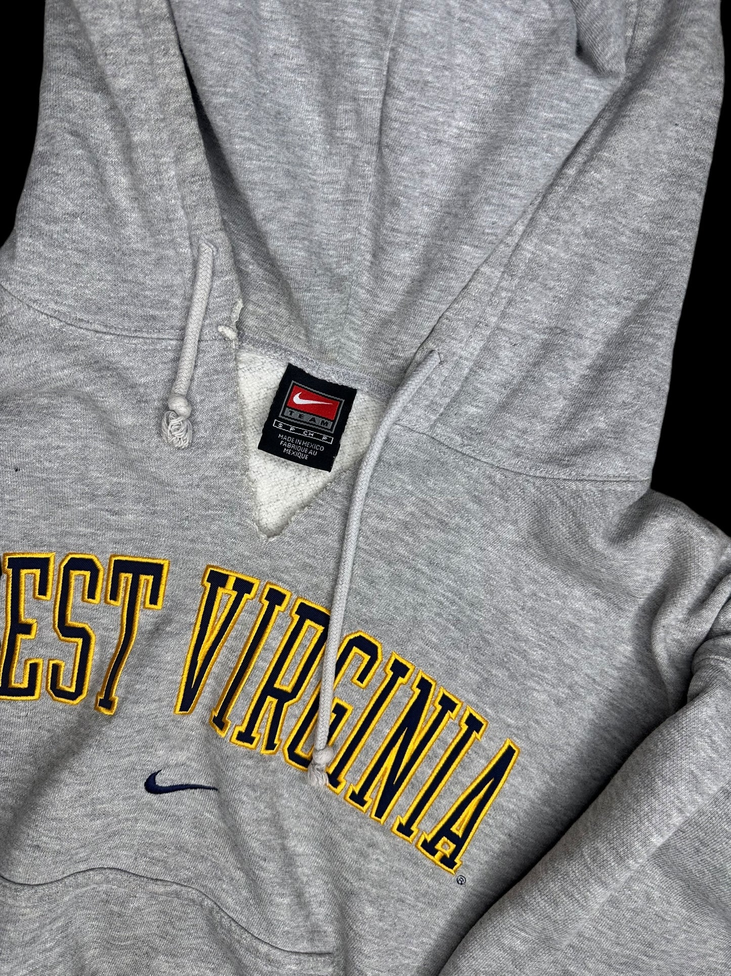 West Virginia Center Swoosh Nike Team Nike Hoodie