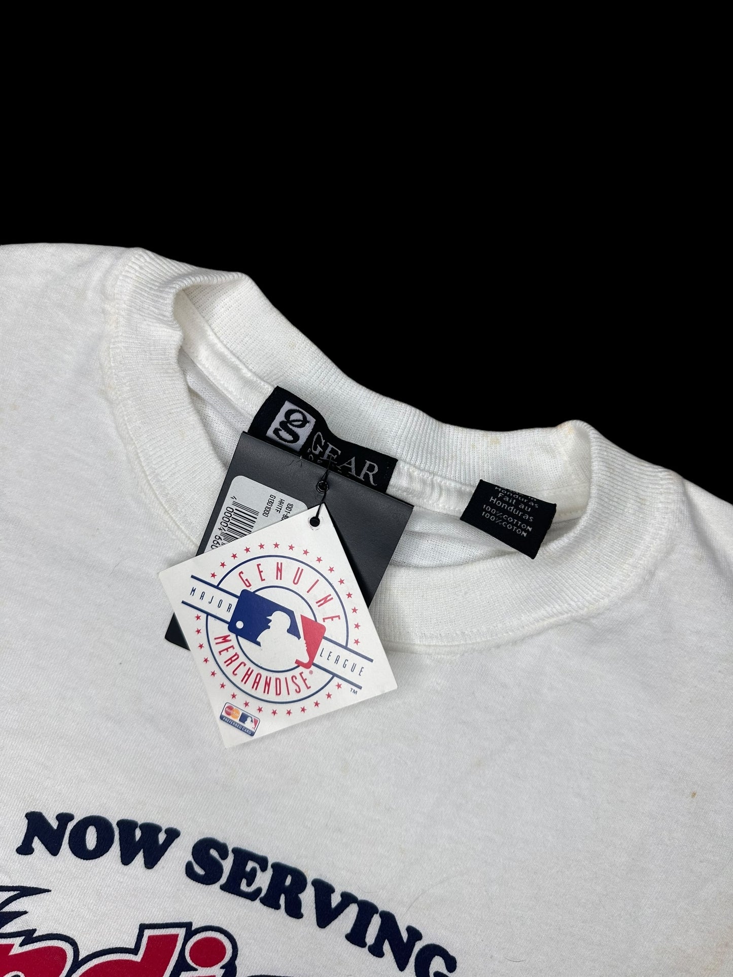 Cleveland Indians Rally Pie Shirt 2000s